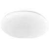 Luce Ambiente e Design PLAFONIERA LED MOON TONDA BIANCA 24W 2460LM CCT 3000 E 4000 E 6500K IP44 40X40X10CM