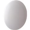 Luce Ambiente e Design PLAFONIERA LED MOON TONDA BIANCA 24W 2460LM RGB DIMMERABILE WI-FI IP44 38,5X38,5X10CM