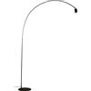 Luce Ambiente e Design PIANTANA MAISON ORIENTABILE NERA 1 LUCE ATTACCO GU10 185X35X224CM IN METALLO