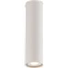 Luce Ambiente e Design PLAFONIERA-FARETTO FLUKE TONDA BIANCA 1 LUCE ATTACCO GU10 5,5X5,5X20CM
