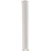 Luce Ambiente e Design PLAFONIERA-FARETTO FLUKE TONDA BIANCA 1 LUCE ATTACCO GU10 5,5X5,5X40CM