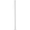 Luce Ambiente e Design PLAFONIERA-FARETTO FLUKE TONDA BIANCA 1 LUCE ATTACCO GU10 5,5X5,5X75CM