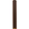Luce Ambiente e Design PLAFONIERA-FARETTO FLUKE TONDA CORTEN 1 LUCE ATTACCO GU10 5,5X5,5X40CM