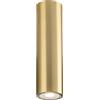 Luce Ambiente e Design PLAFONIERA-FARETTO FLUKE TONDA ORO 1 LUCE ATTACCO GU10 5,5X5,5X20CM