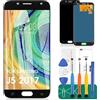 SRJTEK Schermo LCD TFT di ricambio per Samsung Galaxy J5 Pro 2017 J530 J530F J530S J530K J530L J530FM J530Y J530YM (NON AMOLED) (nero)
