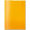 HERMA Copertina trasparente per quaderni, formato A4, realizzata in plastica resistente e lavabile, per scuola, arancione, 7494
