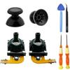 Hzxkqmil Joysticks di Ricambio per PlayStation Portal Remote Player, Stick Analogici Joystick Sinistro/Destro Accessori e Impugnature per Pollice con Kit di Riparazione per PS Portal Console