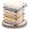 yanopurna Coperta in cashmere - Coperta per divano intrecciata a mano in 100% lana di cashmere - 135 x 270 cm Coperta morbida e accogliente per divano e sedia - Prodotta in Nepal
