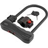 WAG LUCCHETTO U-LOCK Ø 12 - MEDIUM, NERO