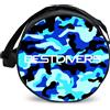BEST DIVERS Borsello portaerogatore tondo MIMETICO BLU