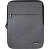Nilox Custodia per Notebook Sleeve 15.6" Grigio