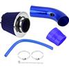 GOTOTOP Filtro Aria Sportivo per Auto 76 mm, Blu, Universale, a Cono
