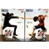 BANPRESTO One Piece Senko Zekkei Figure Set MONKEY.D.LUFFY ROB LUCCI Japan Anime Nuovo