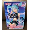 Luminasta Hatsune Miku Noodle Stopper Figure Neon Cyber Ver. FuRyu Japan nuovo
