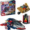 Lego Super Heroes Marvel Captain America Contro Thanos 76319