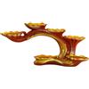 Action Figure Display Stand in Stile Cinese Ornamentale in Resina con Scaffale
