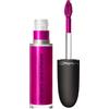 Mac Retro Matte Liquid Lipcolour Metallics Atomized Tinta Labbra Finish Setoso e Metallico Lunga Tenuta 5 ml Applicatore