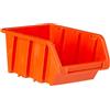 Prosperplast Contenitori in Polipropilene, Arancione, Misura 2, 158 x 198 x 70 mm