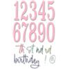Thinlits Numeri di Compleanno