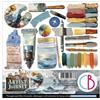 Blocchi di Carte Scrap An Artist Journey Pad cm 15 x 15