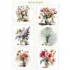 Carta da Découpage Birthday Bouquets