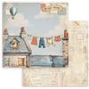 Carta Scrap Family biancheria stesa Stamperia