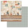 Carta Scrap Family pianoforte Stamperia