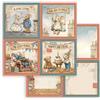 Carta Scrap Family 4 cards Stamperia