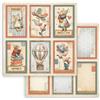 Carta Scrap Family 6 cards Stamperia