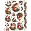 Carta di riso Santa Claus