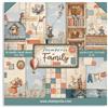 Blocco di Carte Scrap Family cm 20 x 20