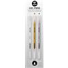Gel Pens Penne Oro Argento e Bianco 0.6 mm