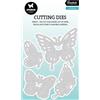 Fustelle metalliche Butterflies