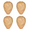 Flintronic Nido di Vespe 4 Pezzi Falso nido di vespa Finto 22 * 28cm Naturale