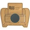 MastaPlasta Toppa autoadesiva per riparazione pelle di alta qualità, cerchio grigio, 5 x 5 cm, kit di riparazione istantanea per divani, sedili auto, borse, giacche e fai da te