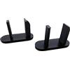 Generic 2 Pezzi di Clip di Ricambio per Portapacchi Posteriore con Scanalatura | Compatibile con Ford Fiesta MK8 | Clip di Fissaggio per Supporto a Vassoio