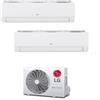 LG CLIMATIZZATORE LG DUALCOOL LIBERO SMART DUALSPLIT 12000+12000+MU2R17 R-32 WI-FI