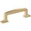 Amerock | Tirante per armadio | Bronzo champagne | 76 mm (76 mm) | Westerly | Hardware per cucina e bagno | Hardware per mobili
