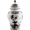 GINORI 1735 VASO POTICHE 38 CM, ORIENTE ITALIANO BIANCO ALBUS