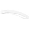 Luce Ambiente e Design APPLIQUE A PARETE LED ALOHA BIANCA 12W 1400LM CCT 3000k-4000k 55X9X8CM CURVO IN GESSO VERNICIABILE