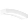 Luce Ambiente e Design APPLIQUE A PARETE LED ALOHA BIANCA 7W 740LM CCT 3000k-4000k 35X9X4,6CM CURVO IN GESSO VERNICIABILE