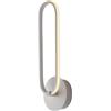 Luce Ambiente e Design APPLIQUE A PARETE LED INFINITY BIANCA 11W 1400LM 4000K 12X7,5X38CM