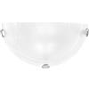 Luce Ambiente e Design APPLIQUE A PARETE LED LUNA BIANCA 8W 1760LM CCT 3000K 4000K 6500K 30X8,5X15CM IN VETRO