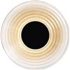 Luce Ambiente e Design APPLIQUE A PARETE LED MORSE AMBRA IN VETRO 8W 800LM CCT 2700 E 3500K 30X6,5CM