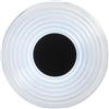 Luce Ambiente e Design APPLIQUE A PARETE LED MORSE BLU IN VETRO 8W 800LM CCT 2700 E 3500K 30X6,5CM
