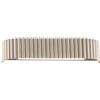 Luce Ambiente e Design APPLIQUE A PARETE LED NIKE ORO IN METALLO 30W 4400LM CCT 2700 E 3200 E 4400K 40X8X9,2cm