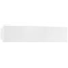 Luce Ambiente e Design APPLIQUE A PARETE LED ORTISEI BIANCA 11,8W 1400LM 4000K 40X4X8CM IN GESSO VERNICIABILE