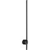 Luce Ambiente e Design APPLIQUE A PARETE LED SHANGHAI NERA 9W 1100LM 3000K 78,8X8CM IN ALLUMINIO E DIFFUSORE OPALE