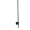 Luce Ambiente e Design APPLIQUE A PARETE LED SHANGHAI NERA 9W 1100LM 4000K 78,8X8CM IN ALLUMINIO E DIFFUSORE OPALE