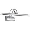 Luce Ambiente e Design APPLIQUE A PARETE LED SIGMA CROMO 4W 550LM 3500K 40,3X21,5X12CM PER SPECCHIO DA BAGNO